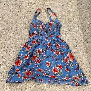 Blue Floral Dress